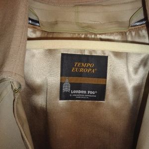 London Fog Mens Tempo Europa Trench Coat